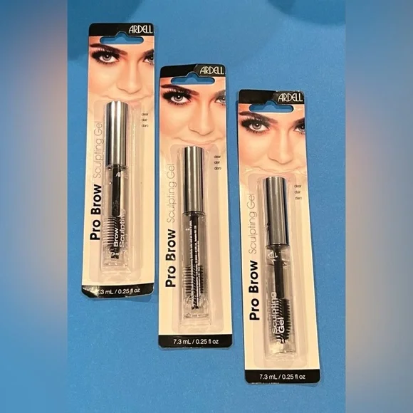 ARDELL pro brow sculpting gel/ 3pieces clear 0.25 fl oz - Picture 1 of 5
